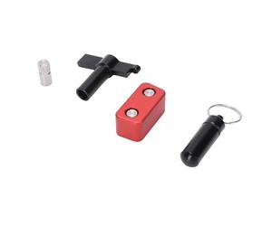 Pissente ODB Port Locking Tool, Aleación de Aluminio, Diseño Antipalanca, Protector de Puerto OBD para Autos, SUV y Camiones, Fácil Instalación y Prevención de Robo
