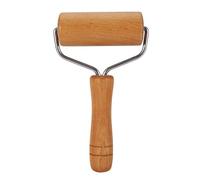 Pissente Pasador de Hojaldre de Madera, Pasador de Rollito de Masa de Pizza para Galletas para Hornear Pasteles de Fondant con un Grosor de Uniforme Grande y Pequeño de Rodillos 2 en 1. (Estilo 2)
