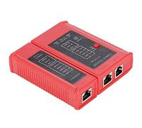 Pissente Probador de Cable de Red LAN Cable de Prueba de Prueba de Alambre de Alambre de Alambre para RJ45 RJ11 RJ12 CAT5 CAT6 UTP ETHERNET con Escaneo Automático Desmontable para