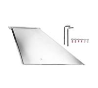 Pissente Protector de Skeg de Acero Inoxidable, Protector 316 de Skeg de Grado Marino OEM 27031 Ajuste a Presión para Mercruiser Alpha I Generación II 1991 en Adelante para