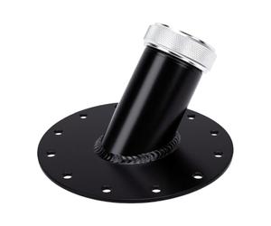 Pissente Relleno de Celda de, Brida de Carreras, 45° 12 Pernos, para Uso | Accesorio de boquilla de llenado de carreras estándar, interior en pulgadas, día libre en pista, para uso en vehículos