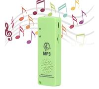 Pissente Reproductor MP3 Reproductor de Música MP3 Reproductor MP3 Portátil Sonido sin Pérdida Larga Duración de la Batería Soporta Tarjeta de Memoria de 64GB para (Green)