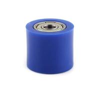 Pissente Rodilla de Cadena Tensor Rueda Deslizante de la Polea con Cojinetes de Servicio Pesado para Bicicletas de de Tierra Motocicletas ATV Vehículos Fuera de Carretera (Azul 8 mm)