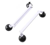 Pissente Soporte de Montaje con Ventosa para Techo Solar, Kit de Montaje en Techo de Coche para Antena Parabólica con Material ABS, Bordes Adhesivos, Diseño de Bomba de Aire, Agarre Seguro para RV,