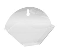 Pissente Soporte para Filtro de café para Montaje en Pared, Soporte para Filtro Cónico de Alta Capacidad para Fácil Acceso en la Cocina, Estante Dispensador de Plástico para el Hogar con Niños y