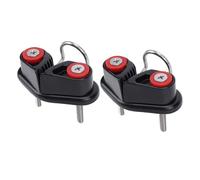 Pissente Taco para Leva de Kayak, Aleación de Aluminio, Ligero, de Entrada Rápida, para Barco, Canoa, Navegación, con Entrada en Forma de Embudo, 2 uds.