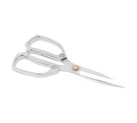 Pissente Tijeras de Cocina Tijeras de Cocina de Acero Inoxidable de 7,6 X 3,3 Pulgadas para Huesos de Carne de Pescado de Aves de Corral, Filo Fuerte, Agarre Ergonómico, Ligero para, Barbacoa,