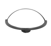 Pissente Vista Retrovisora de la Carretilla Elevadora Espejo Amplio ángulo de Vista Trasera Convexa Espejo Retrovisor Ajustable para Carretillas Elevadoras con Material de Vidrio ABS