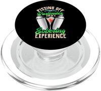 Pissing Off The Bartender Can Be a Sobering Experience PopSockets PopGrip para MagSafe