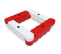 Pista Barrera Go Kart Pista De Go Kart Valla Rellena De Agua Interior Atracciones Parque/ Gran Centro Comercial Parachoques para Niños Carril De Coches ( Color : Rosso , Tamaño : 1200x220x180mm )