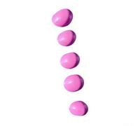 Pista corta para patinaje, 5 unidades, plástico, antiabrasión, color rosa
