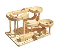 Pista De Canica - ABS Set Construcción | Laberinto Educativo STEM Juego Juguete Aprendizaje Interactivo Niños Niños Niñas Aula Escuela Casa Materna Sala de Juegos