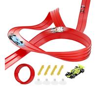 Pista de Coches para Niños - Juguetes De Transporte Divertidos - Pista De Carreras De Juguete para Niños,para Cumpleaños Navidad Hogar Viaje Escuela Guardería Jardín de Infancia