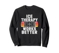 Pista de Hockey de Terapia de Hielo Retro Sudadera