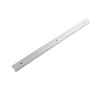 Pista de rampa para carpintería Guía de ingletes en T aluminio, longitud fijación: 30-50 cm, ranura fijación deslizante, barra inglete, 1 pieza(Black,400mm)