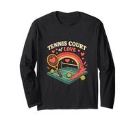 Pista de Tenis de energía del Amor Manga Larga