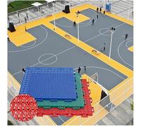Pista de Tenis, Voleibol, bádminton, baldosas entrelazadas modulares for Exteriores, Suelo Deportivo for Bricolaje(Light Green)