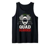 Pista de Tierra Todoterreno Quad Racing ATV Rider de Cuatro Ruedas Camiseta sin Mangas
