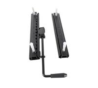 Pista deslizante para asiento robusta y ajustable, 2 piezas con mango cómodo, apta para Go Kart con ruedas todoterreno ATV UTV, predeterminado