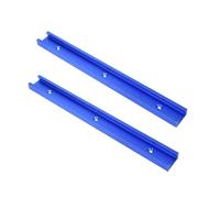 Pista En T 2Pcs T-track T-slot Miter Track Aluminum Alloy For Woodworking Para CarpinteríA