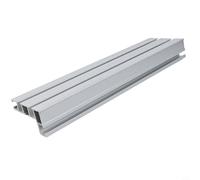 Pista ingletadora de aluminio para banco de trabajo de carpintería 75 tipo T compatible con soportes deslizantes de mesa CNC de 300-600 mm (300 mm)