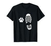Pista para pasear Perros Botas y Patas para Amantes de los Perros Paseo para Perros Camiseta