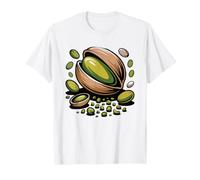 Pistachio Nut Crest Vintage Badge Lover Identity Camiseta
