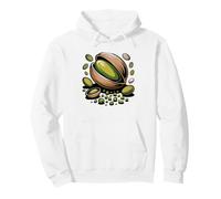 Pistachio Nut Crest Vintage Badge Lover Identity Sudadera con Capucha