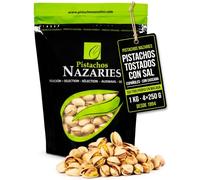 Pistachos Con Sal Tostados Espanoles Con Cascara 4x250g Snack Familiar