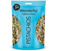 Pistachos maravillosos, sin conchas, asados y ligeramente salados, bolsa resellable de 6 g