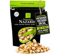 Pistachos Sin Sal Tostados Con Cascara Españoles 4x250g Snack Natural