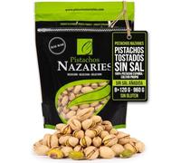 Pistachos Tostados Sin Sal Naturales Espanoles 8x120g Snack Saludable
