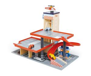 Pistas para Coches Tender Leaf Toys Blue Bird Service Station Tender Leaf Toys