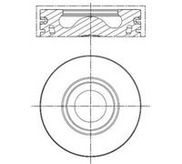 Pistó MAHLE 13 PI 00137 002 para PEUGEOT BOXER Autobús 2.2 2011-2020