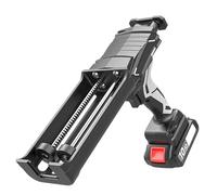 Pistola adhesiva eléctrica de doble tubo con luz LED, 6 velocidades, función constante para calafatear, llenar, sellar
