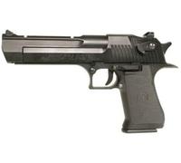 Pistola Airsoft de Gas blowback Desert Eagle 50AE en Color Negro de la Marca y Fabricante japonés Tokyo Marui. Potencia < 1 J