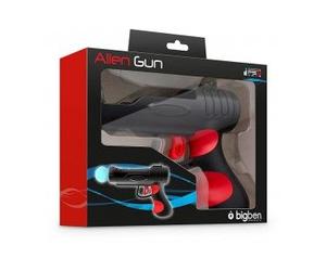 Pistola alienígena BigBen Interactive para PS3 Move (pistola para mando) para Sony PlayStation Move, mando de movimiento PlayStation Move nuevo