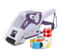 Pistola aplicadora automática de etiquetas, despegar y pegar sin esfuerzo para varios contenedores, ideal para la eficiencia de venta al por menor y almacén