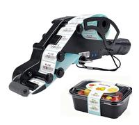 Pistola aplicadora de etiquetas de mano con sensor automático y sensor de alimentación de papel para un etiquetado eficiente en superficies planas y curvas en tiendas minoristas y almacenes