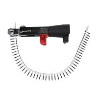 Pistola automática de clavos de cadena, accesorio de tornillo de taladro eléctrico, destornillador de alimentación automática, equipo de apriete de cinta, herramienta de carpintería para paneles de