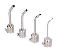 Pistola Caliente, Kit de Boquillas de 4 Piezas Codo Alargado 850 BGA Pistolas de Calor Soldadura Estación de Desoldar Accesorio para Herramientas