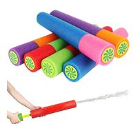 Pistola de Agua 5 Piezas Super Soaker Pistolas Aguas Niños 33cm Pistola de Agua de Espuma Juguetes de Aua para Niños para Favores de Fiesta Piscina Jardín Exterior