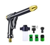 Pistola De Agua Alta Presión Portátil For Limpieza Coches, Lavadora, Manguera Riego Jardín, Boquilla Rociadora, Plástico Espuma PrevencióN De Fugas De Alta PresióN