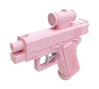 Pistola De Agua De Broma Bidireccional, Pistola De Agua Para Hacer Bromas, Pistolas Aguas Que Dispara Hacia Delante Y Hacia Atrás, Juguete Interactivo Aguas Pulverizada, Para Césped, Piscina Y Fiestas