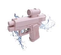 Pistola De Agua De Broma, Broma Pistola Agua Bidireccional, Pistolas Aguas Que Dispara hacia Delante Y hacia Atrás, Juguete Interactivo Aguas Pulverizada, para Césped, Piscina Y Fiestas(B)
