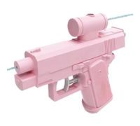 Pistola de Agua de Broma, Pistola de Agua de Doble Dirección para Bromas, P-istola de A-gua Bidireccional Compulsiva, Bro-mas Interactivas A-guas Ruinas Bláster para Juguetes de Piscina de Playa