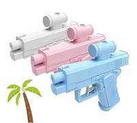Pistola de Agua de Broma, Pistola de Agua de Doble Dirección para Bromas, P-istola de A-gua Bidireccional Compulsiva, Bro-mas Interactivas A-guas Ruinas Bláster para Juguetes de Piscina de Playa