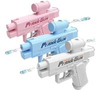 Pistola de Agua de Broma, Pistola de Agua Peculiar, Pistolas de Aguas inversas, Pistolas de Aguas Divertidas, Broma Extravagante y Divertida para el Truco de la Oficina Escolar (3Pcs)