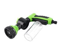 Pistola de agua de espuma, cañón de espuma para coche, manguera, pulverizador, dispensador, pistola de lavado, 8 patrones de riego, limpieza de lavado