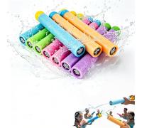 Pistola de Agua de Espuma EVA,10 Pack Pistolas de Agua, Juegos de Agua para niños Exterior,Juguete de Agua para Piscina, Playa y jardín, Juguete de Verano Exterior